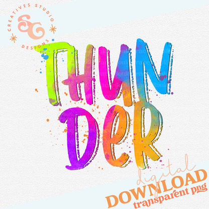 NEON MASCOTS Thunder