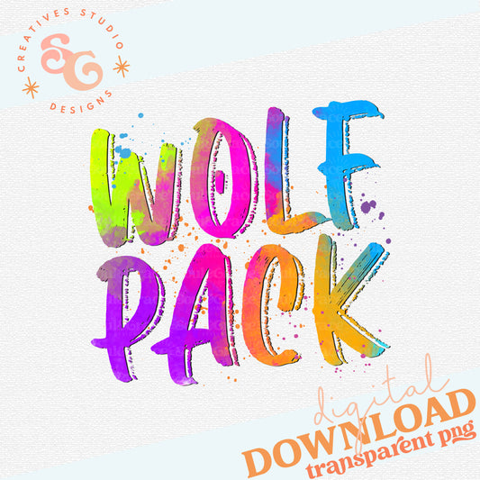 NEON MASCOTS Wolf Pack