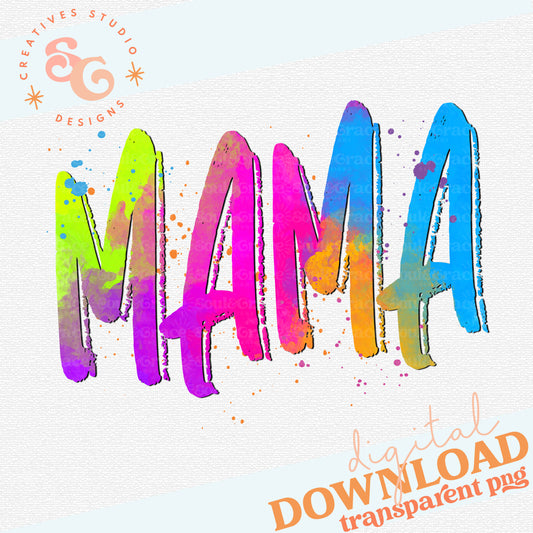 NEON MASCOTS MAMA