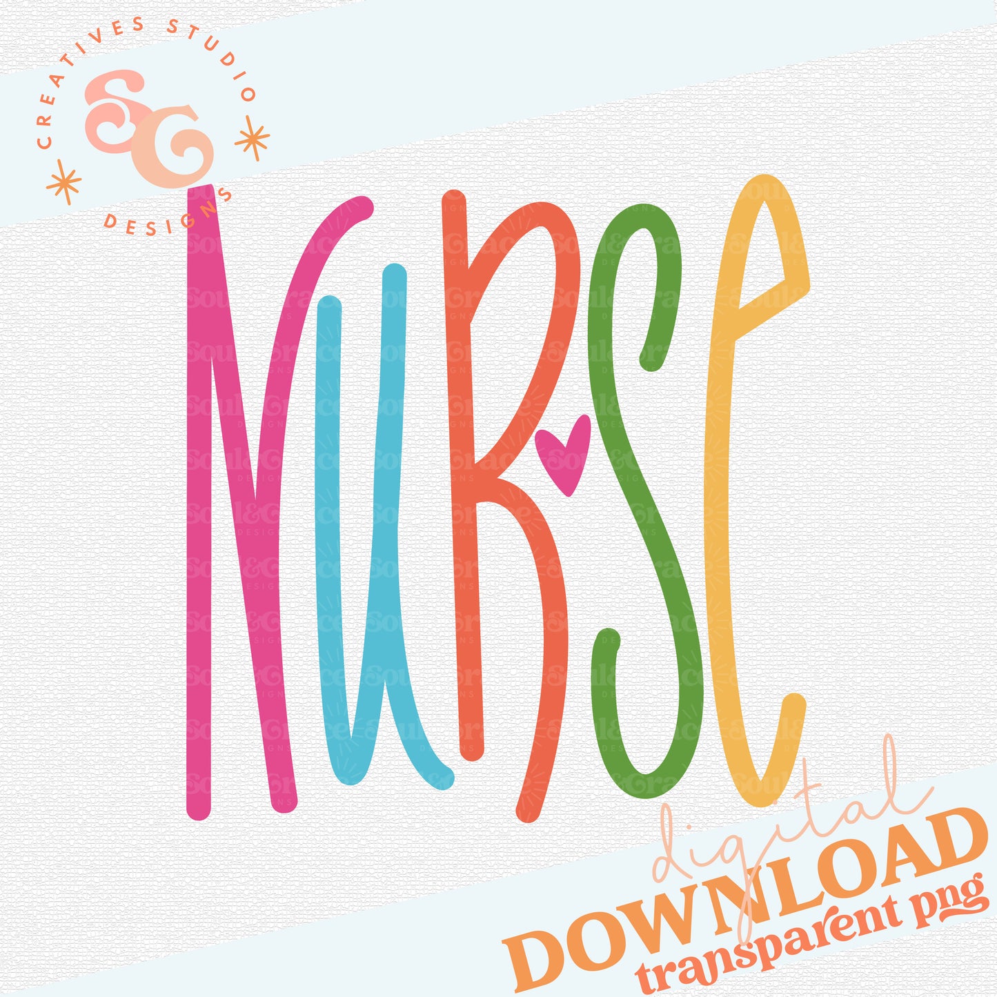 NURSE LETTERING