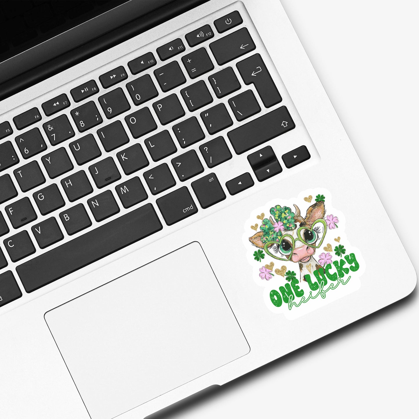 ONE LUCKY HEIFER STICKER VINYL DECAL