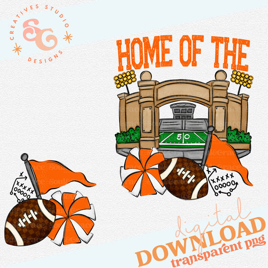ORANGE HOME OF THE STADIUMS