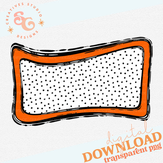 ORANGE PLAY BALL PATCH