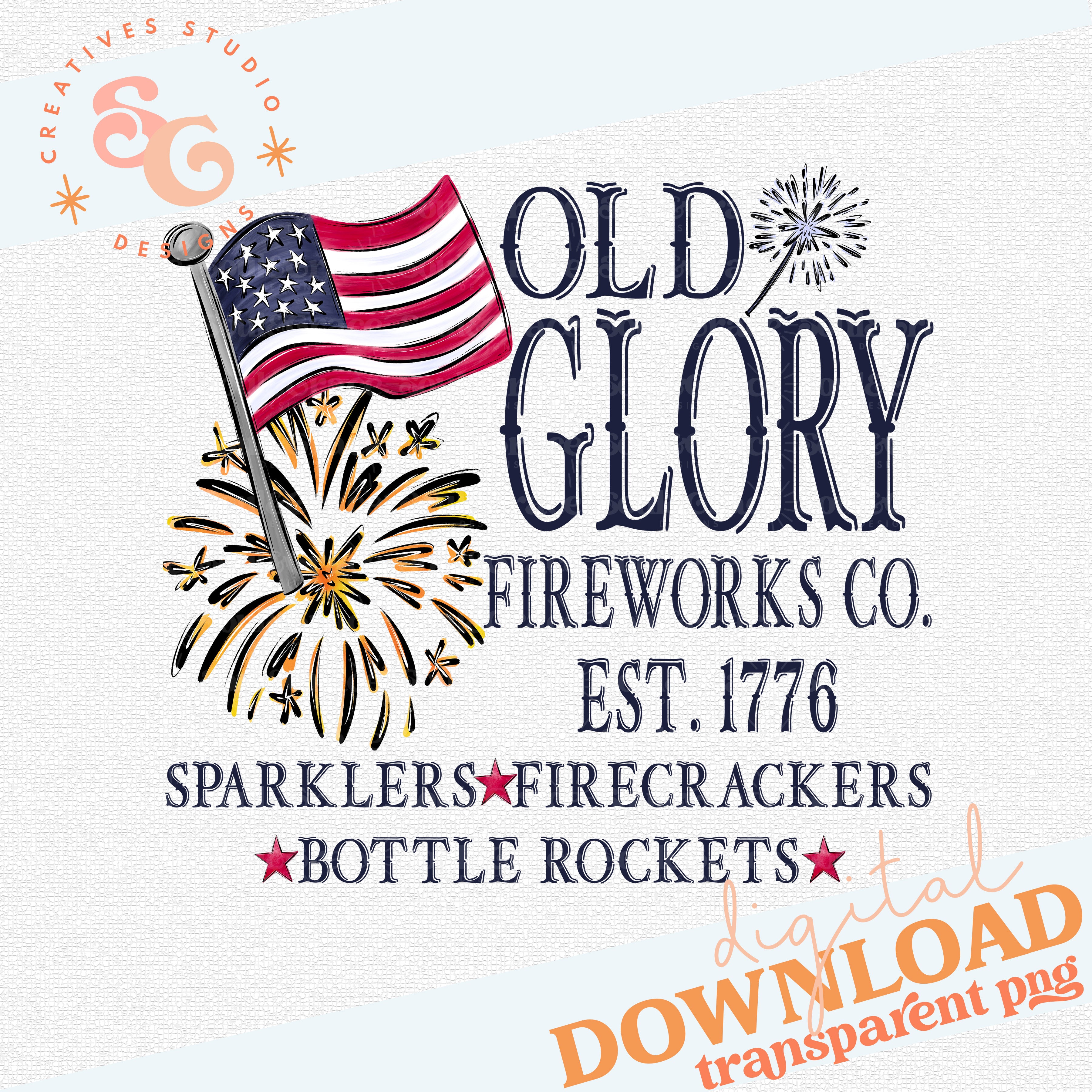 OLD GLORY FIREWORKS CO – Soul & Grace Designs