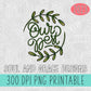 Our Nest Hand Lettered Wreath