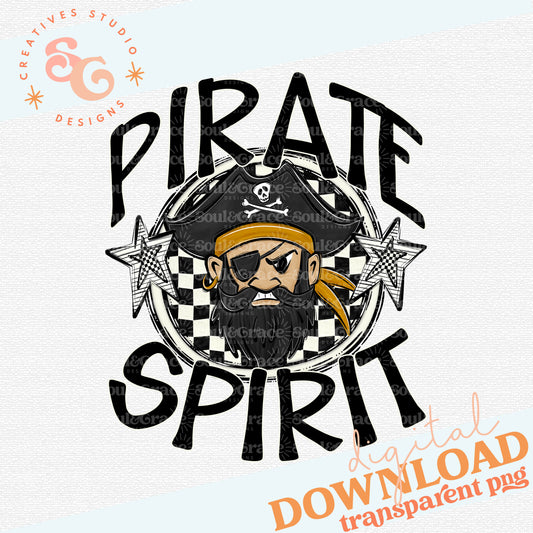 PIRATE MASCOT SPIRIT