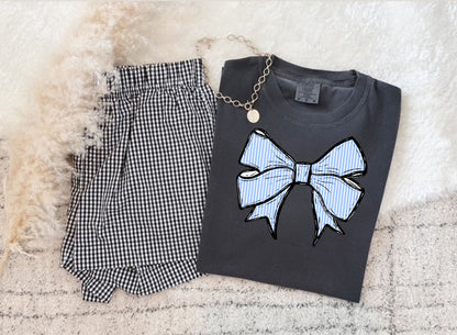 PREPSTER SEERSUCKER BOWS COLUMBIA