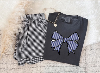 PREPSTER SEERSUCKER BOWS NAVY