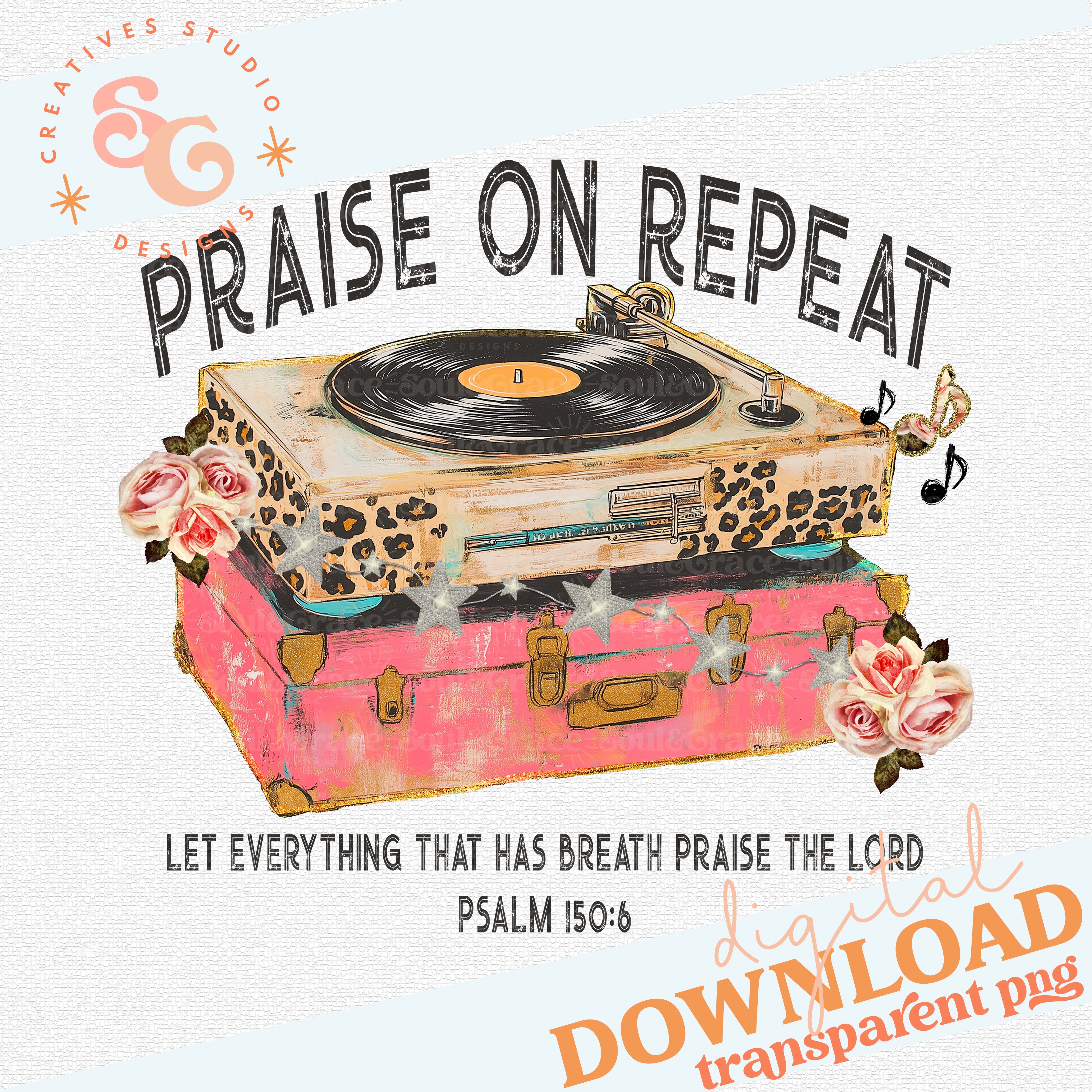 Repeat Cover PRAISE ON REPEAT – Soul & Grace Designs