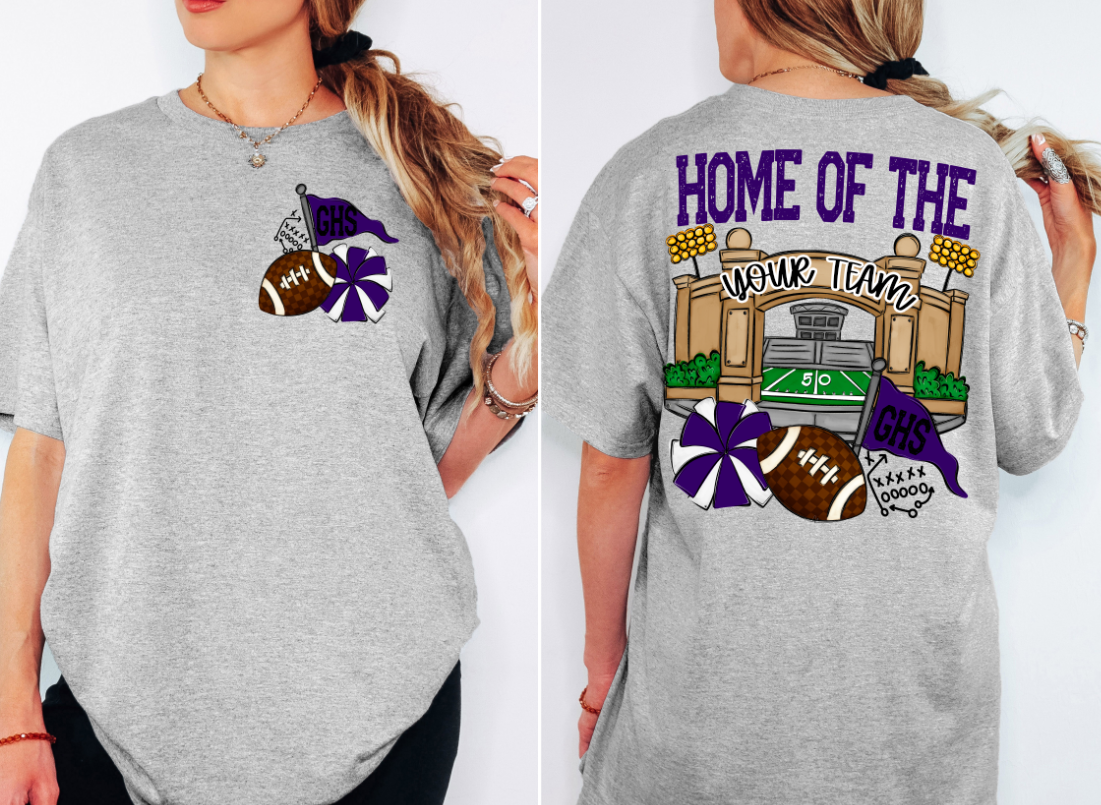 PURPLE HOME OF THE STADIUMS