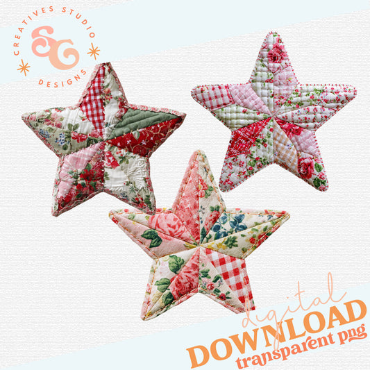 QUILTED STAR SET