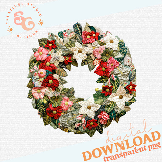 QUILTED WREATH