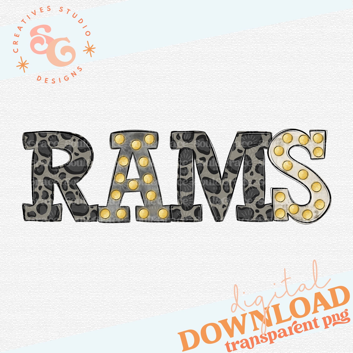 RAMS Neutral Marquee