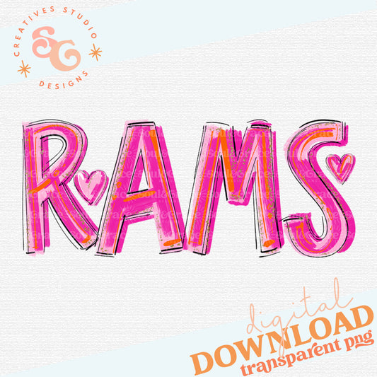 RAMS Pretty in Pink