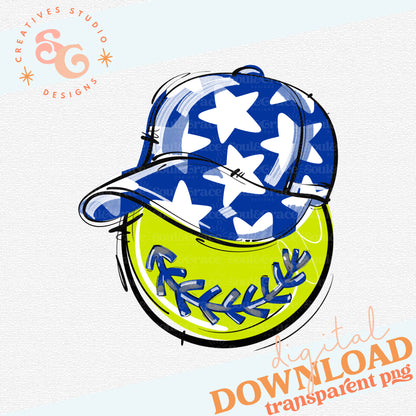 ROYAL PLAY BALL HAPPY FACE SOFTBALL