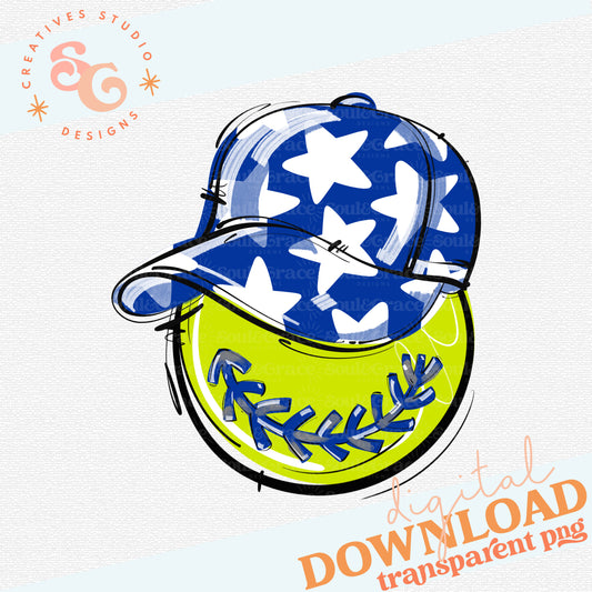 ROYAL PLAY BALL HAPPY FACE SOFTBALL