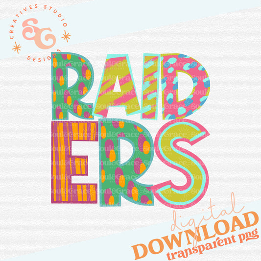 Raiders Colorful