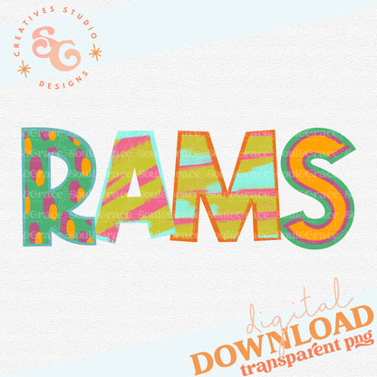 Rams Colorful