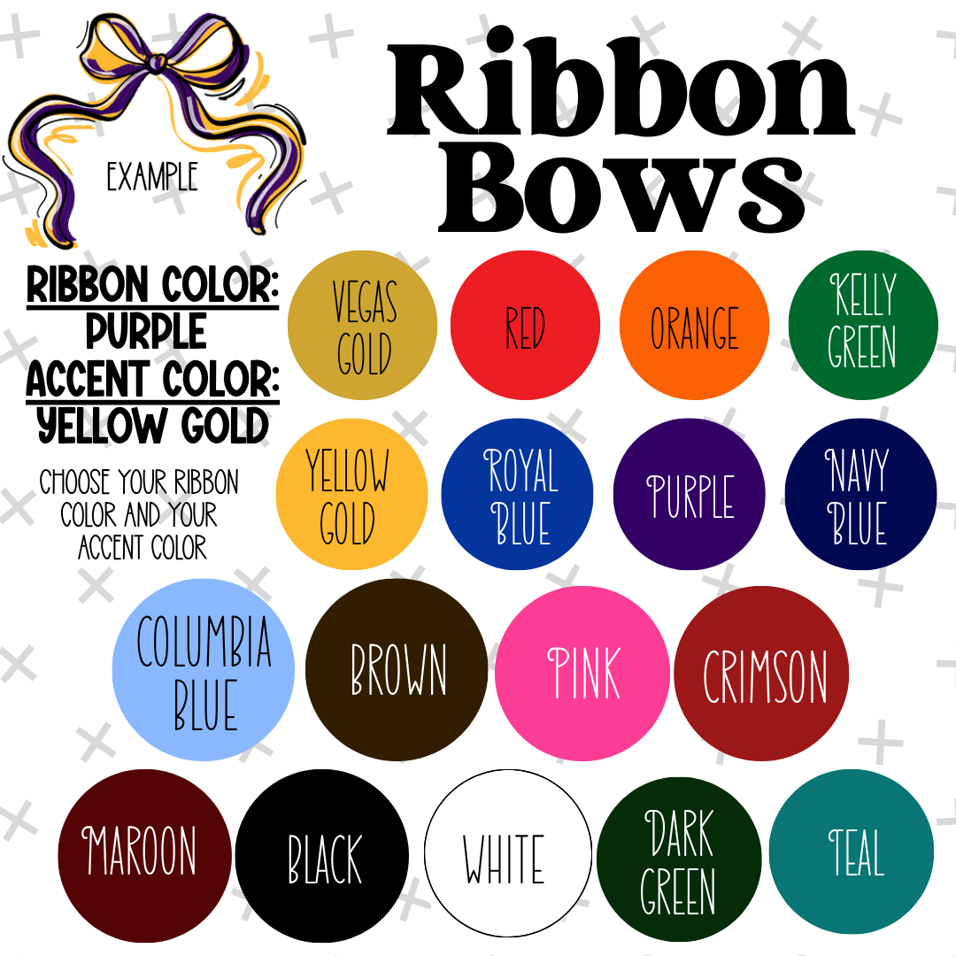 RIBBON SPORTS BOW CUSTOM