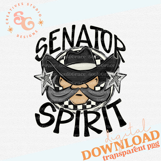 SENATOR MASCOT SPIRIT