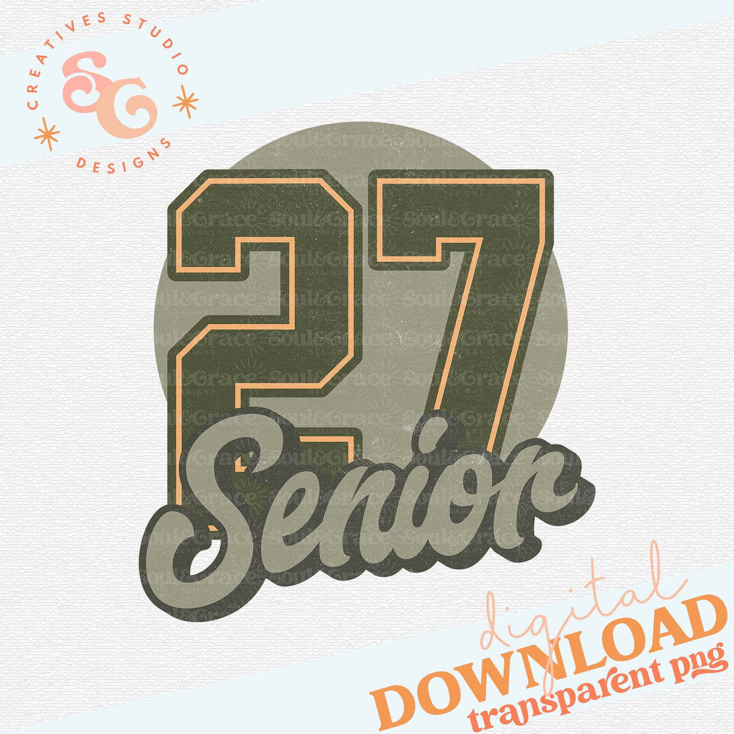 SENIOR DISTRESSED ARMY 27