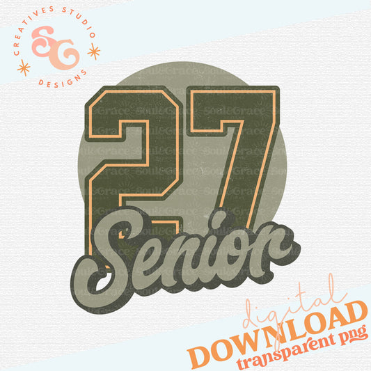 SENIOR DISTRESSED ARMY 27