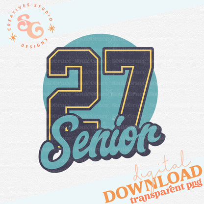 SENIOR DISTRESSED DENIM 27