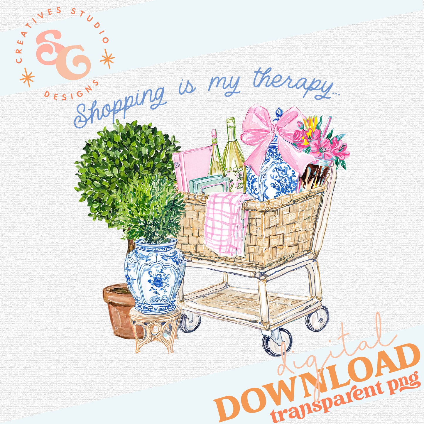 SHOPPING IS MY THERAPY