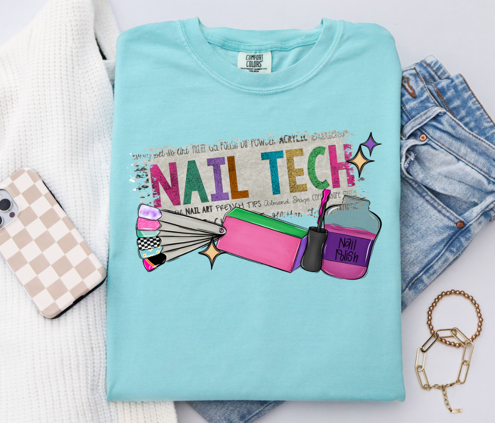 SMALL BUSINESS WORD ART NAIL TECH