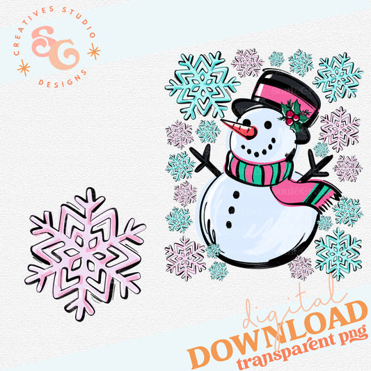 SNOWMAN SCENE