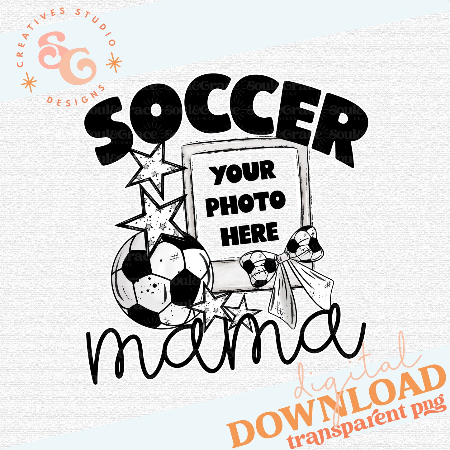SPORTS MAMA PHOTO FRAME - SOCCER
