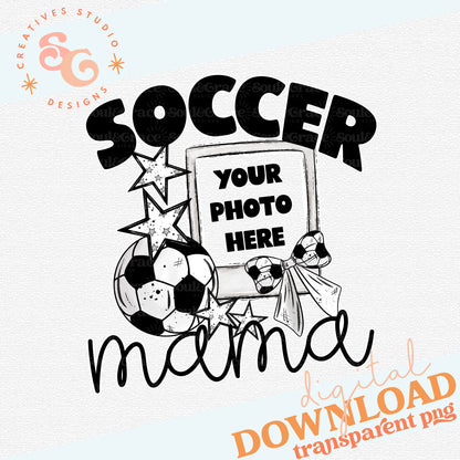 SPORTS MAMA PHOTO FRAME - SOCCER