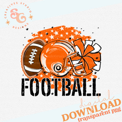 STARS FOOTBALL ORANGE