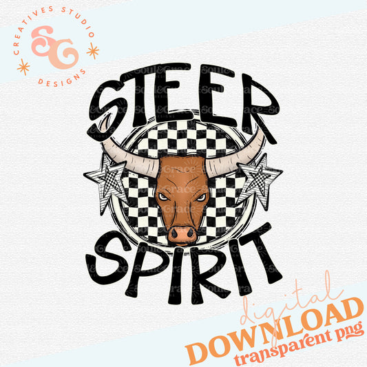 STEER MASCOT SPIRIT