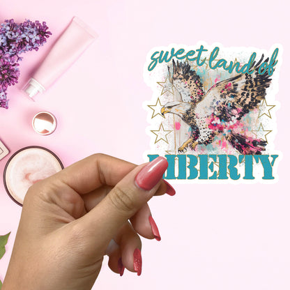 SWEET LAND OF LIBERTY STICKER VINYL DECAL