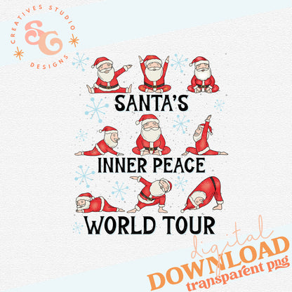 Santa's Inner Peace World Tour