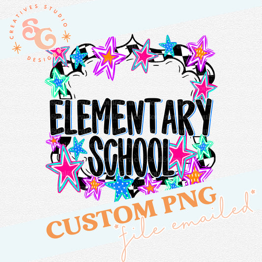 SCHOOL STARS CUSTOM SCHOOL NAME
