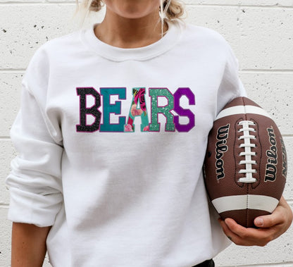 Bears Faux Applique