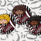 Go Team: Cheer Tags MAROON