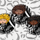 Go Team: Cheer Tags BLACK
