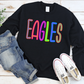 Back to School Bright Colors Eagles