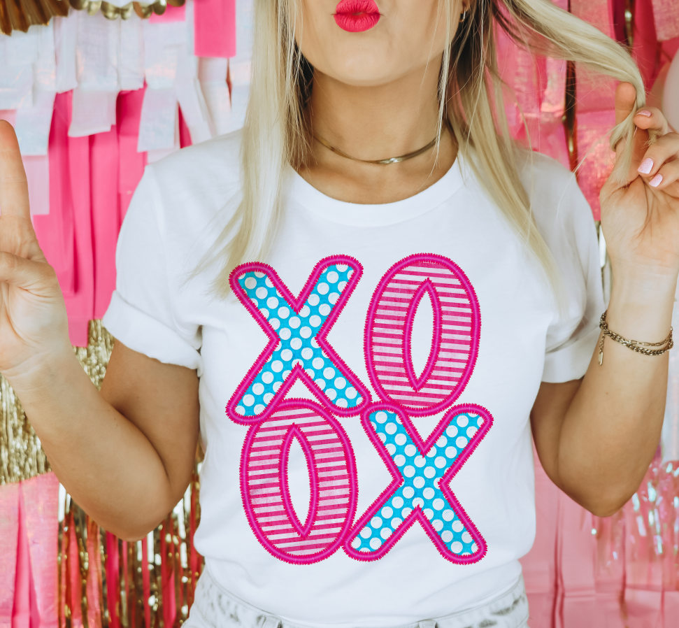 XOXO Neon Pink