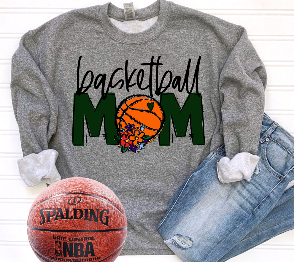 Basketball Mom Team Go