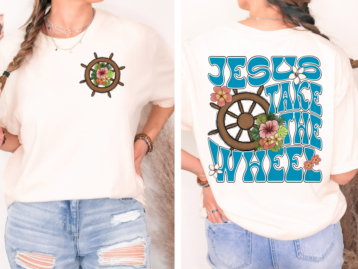 Jesus Take the Wheel - Nautical Version