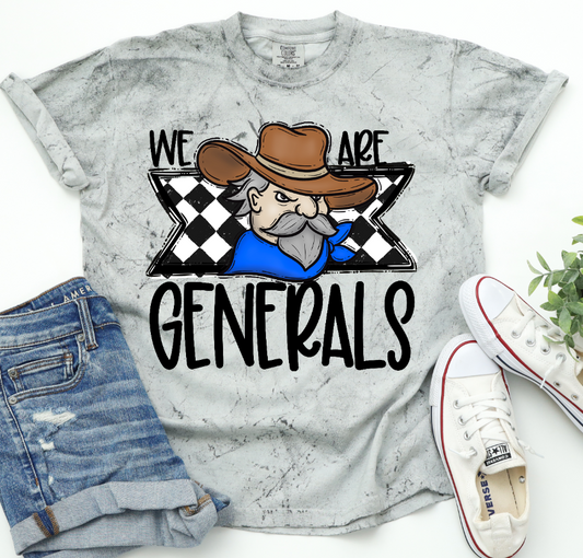 We Are Generals - Choose Your Color