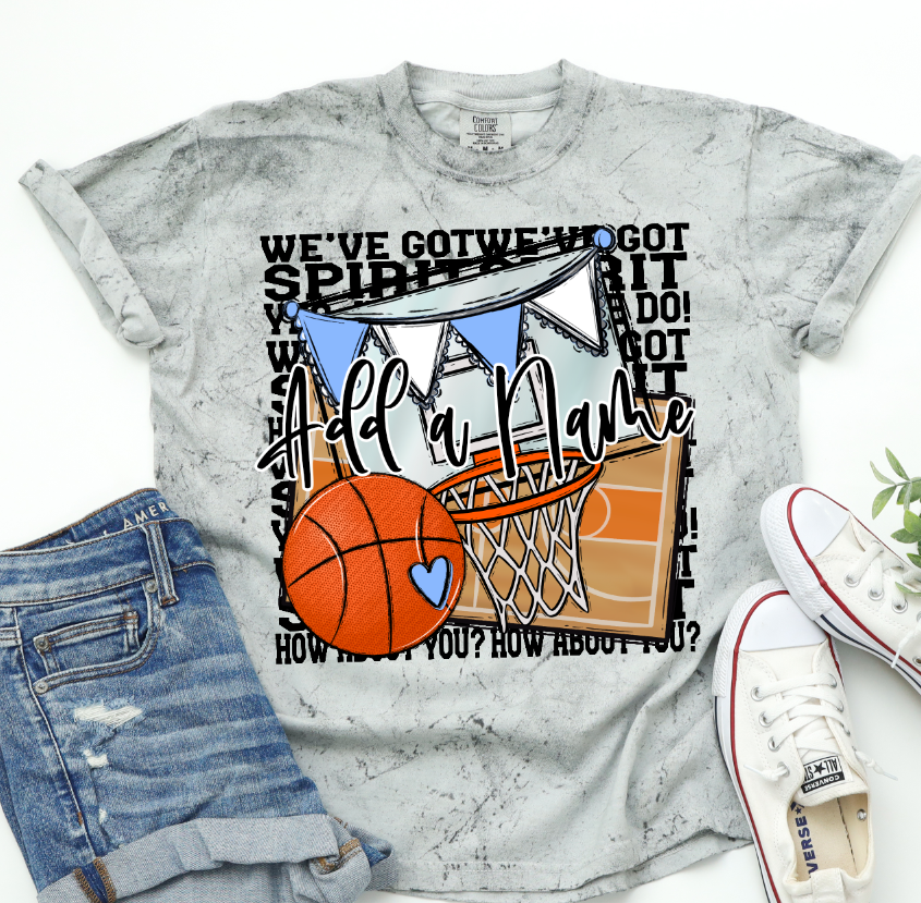 We've Got Spirit BASKETBALL - BLACK PRINT