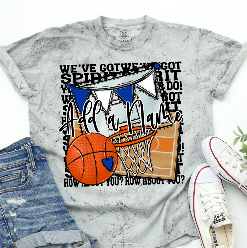 We've Got Spirit BASKETBALL - BLACK PRINT