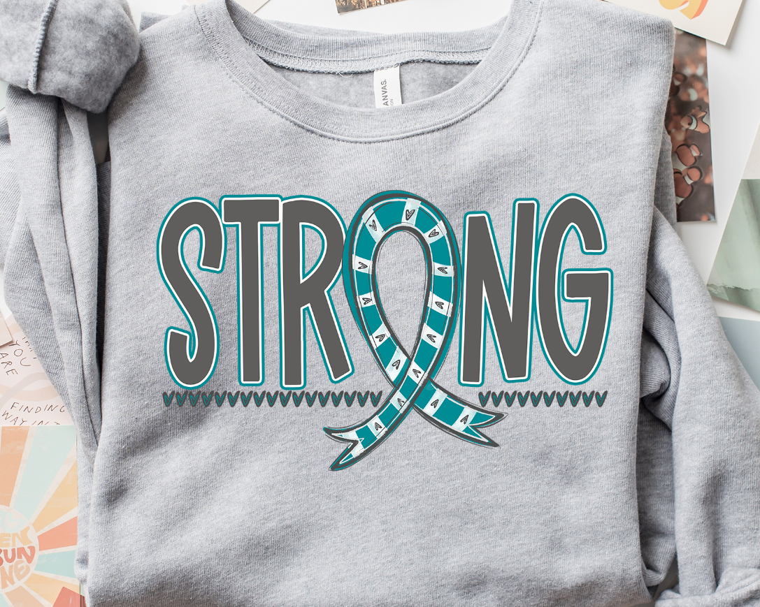 Awareness Ribbon TEAL