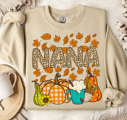 Fall Family Name NANA