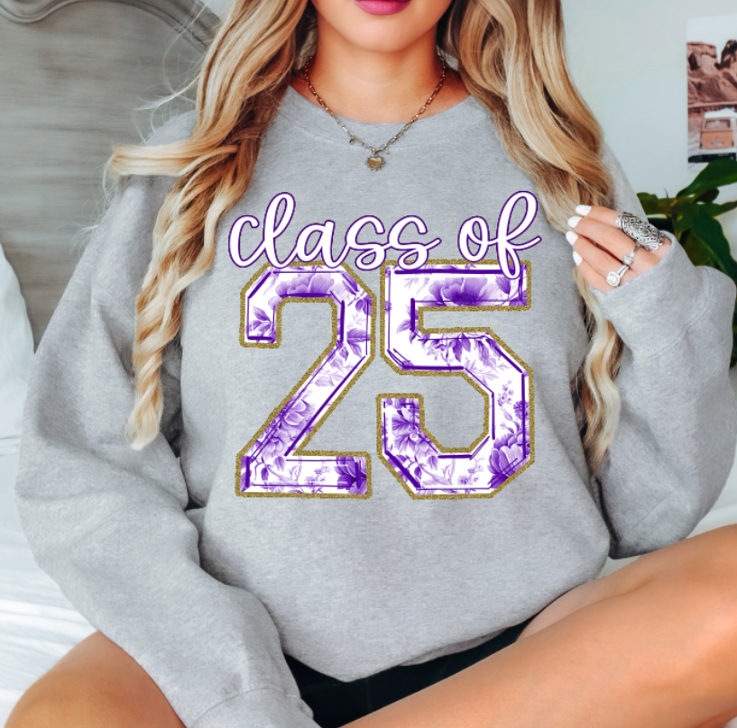 Toile Class of 25 Purple